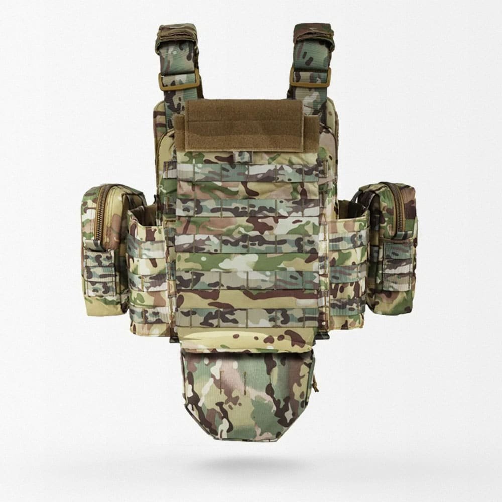 Chaleco portaplacas MOLLE con bolsillos - Imagen 3