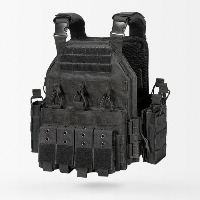 Chaleco portaplacas de liberación rápida