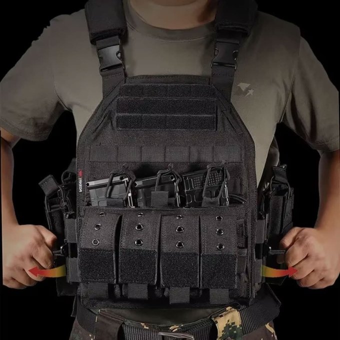 Chaleco portaplacas de liberación rápida - Imagen 2