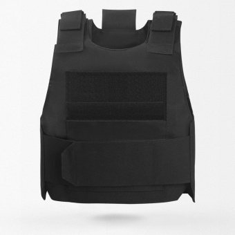 Chaleco táctico negro para paintball