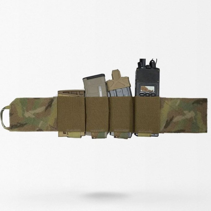 Chaleco táctico con cummerbund