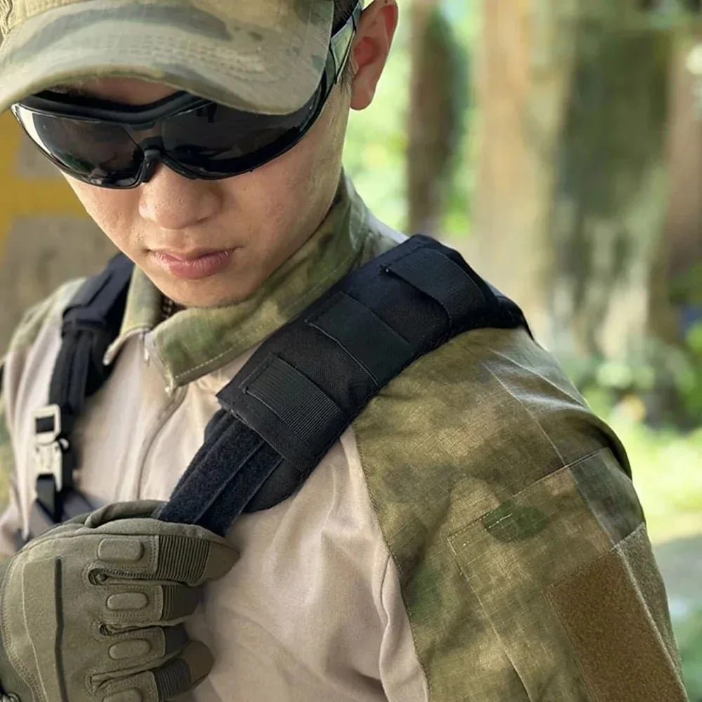 Almohadilla acolchada para correa de hombro de chaleco táctico - Imagen 3