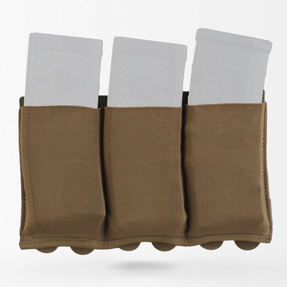 Funda portacargador color arena para chaleco táctico