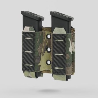 Funda doble para cargadores de 9 mm