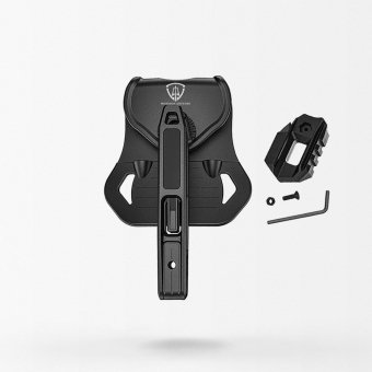 Funda negra para P80 de doble hilera