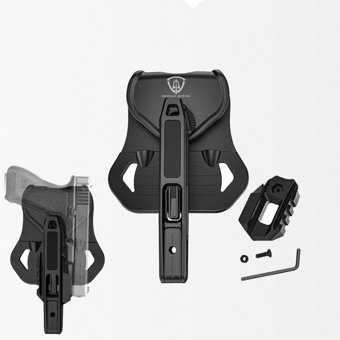 Funda negra para P80 de doble hilera - Imagen 3