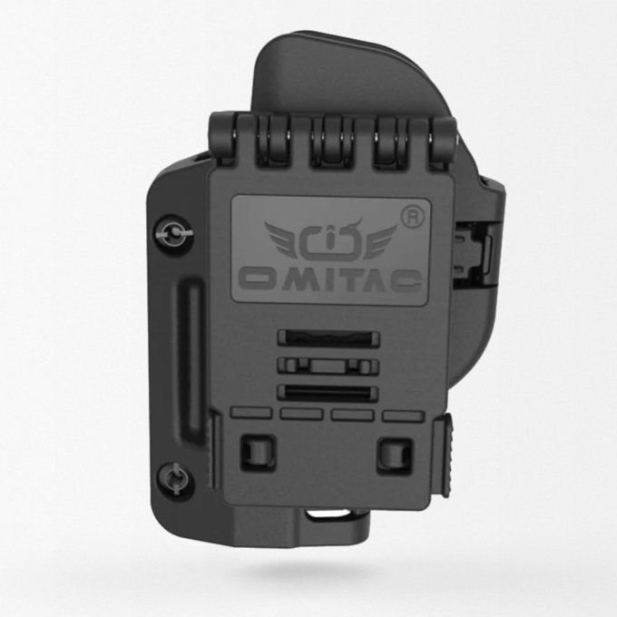 Funda táctica negra para Glock 19 con liberador de dedo - Imagen 3