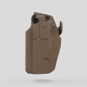 Funda de pistola táctica de liberación rápida para zurdos