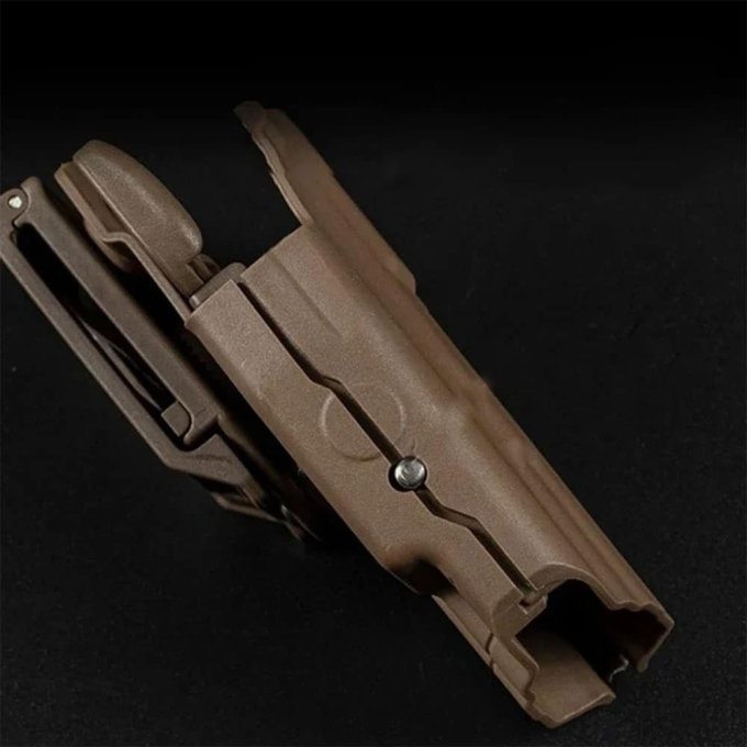 Funda de pistola táctica de liberación rápida para zurdos - Imagen 6