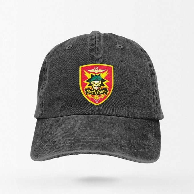 Gorra de veterano de Vietnam MACV-SOG