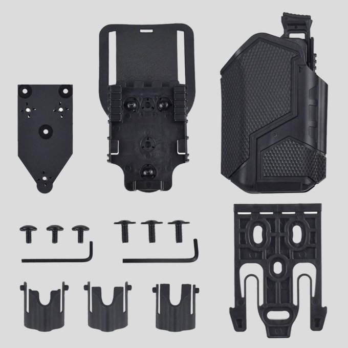 Sistema de funda QLS para mano derecha