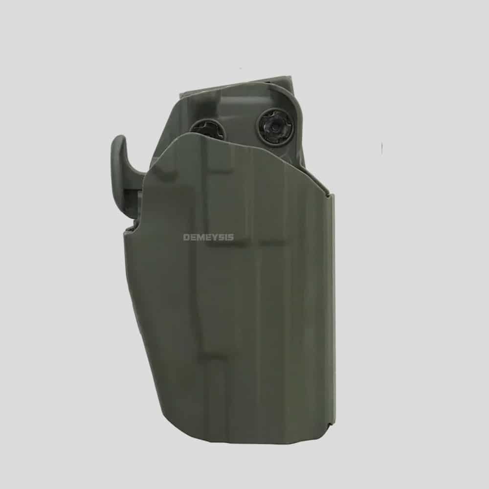 Funda táctica de pistola con liberación rápida para diestros - Imagen 4