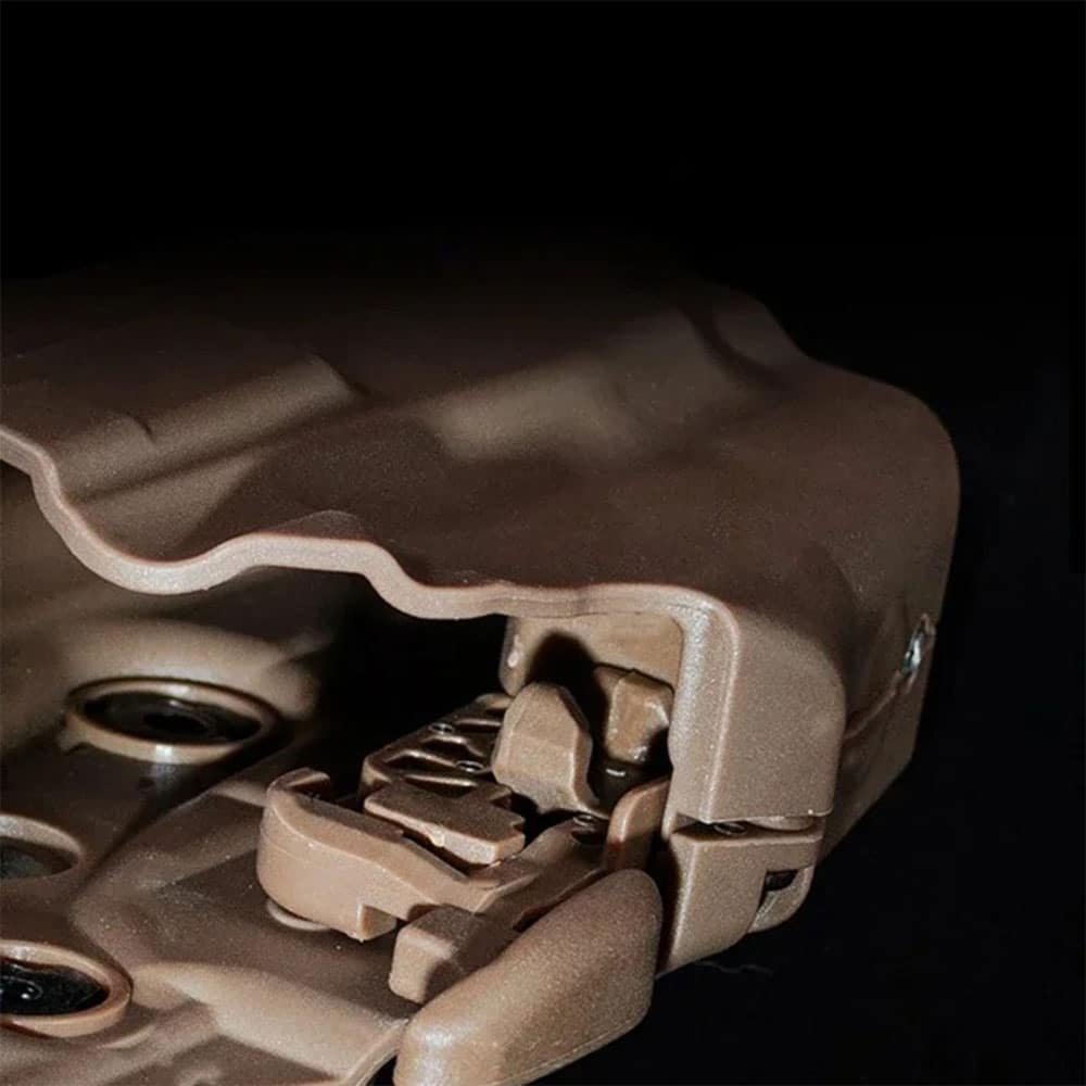 Funda táctica de pistola con liberación rápida para diestros - Imagen 5