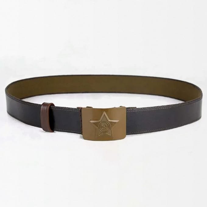 Hebilla de cinturón militar soviético