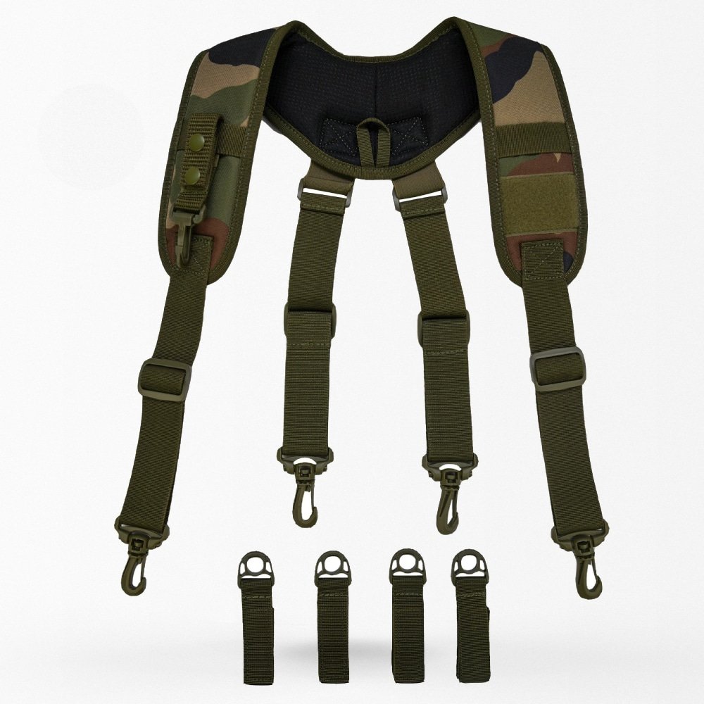 Tirantes para cinturón táctico con portallaves integrado - Imagen 2