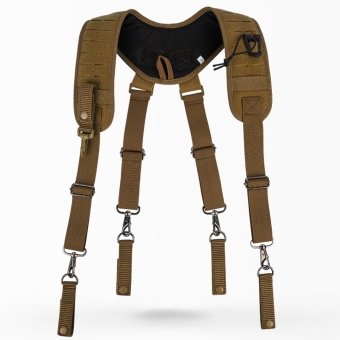 Tirantes tácticos Molle para cinturón con corte láser