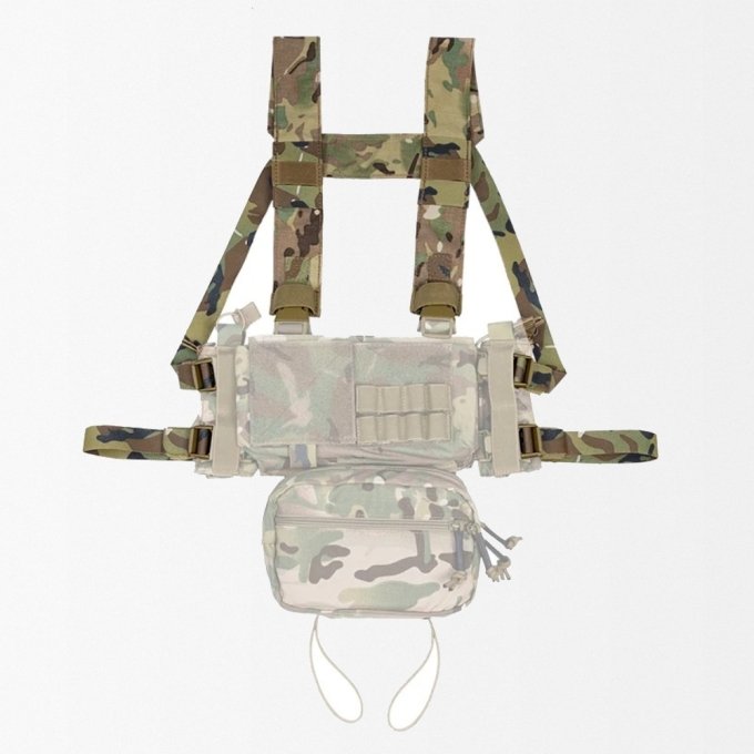 Cinturón táctico con tirantes para chest rig - Imagen 4