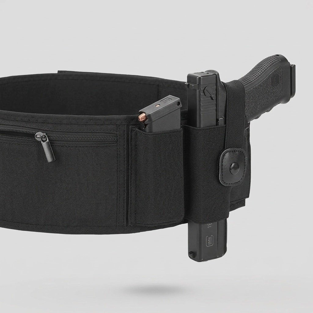 Tactical gun belt for concealed carry
