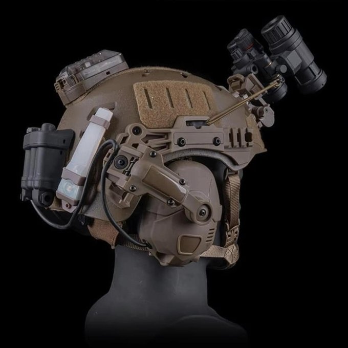 Casco táctico de entrenamiento avanzado - Imagen 6