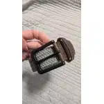 Cinturón militar de lona con hebilla de pasador photo review