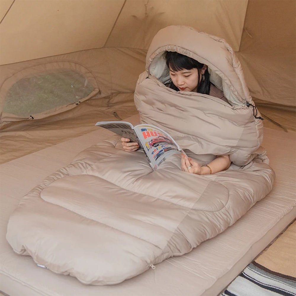 Saco de dormir ponible para climas fríos - Imagen 2