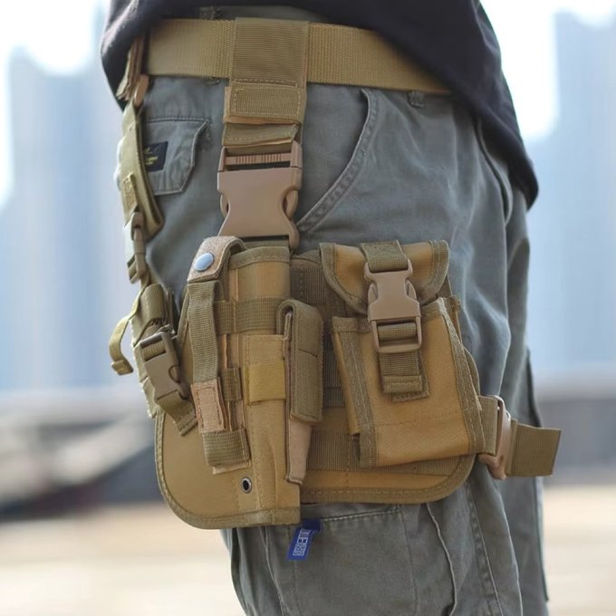 Funda táctica de pierna con portacargador - Imagen 5