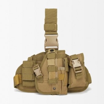 Funda táctica de pierna con portacargador