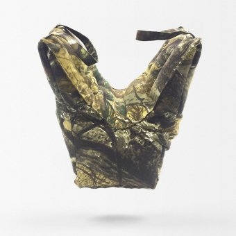 Saco de tiro camuflaje bosque para ventana