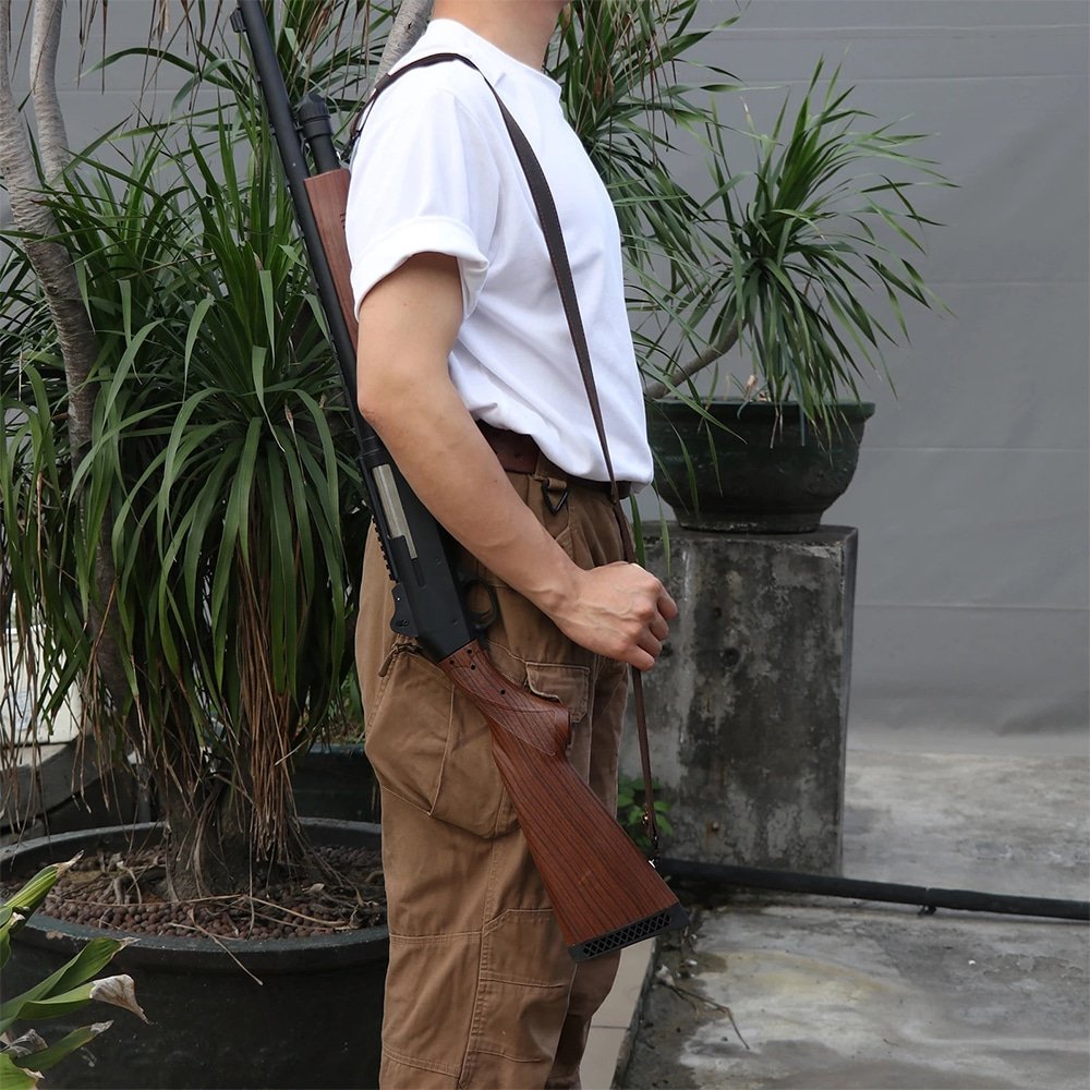 Portafusil de cuero genuino - Imagen 4