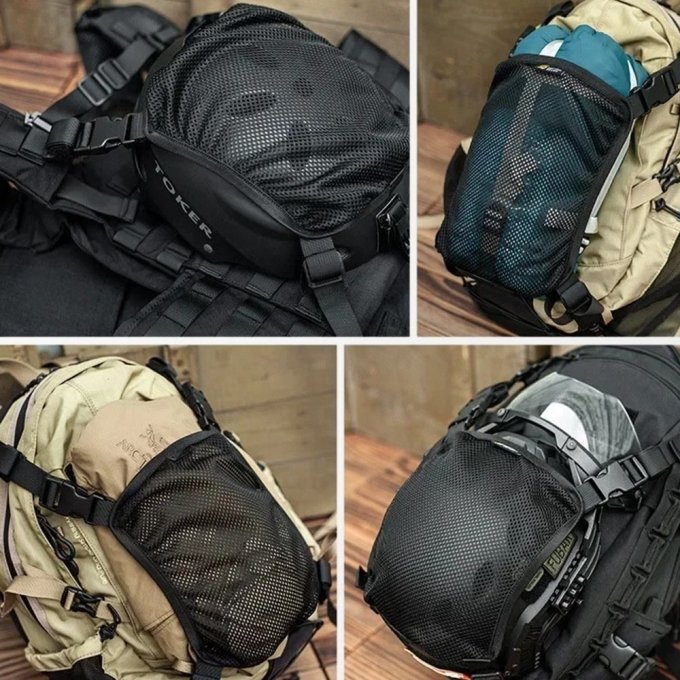 Portacasco para mochila táctica - Imagen 3