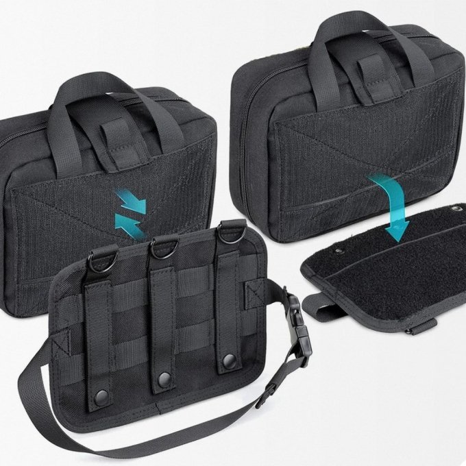 Bolsa médica Molle grande - Imagen 3