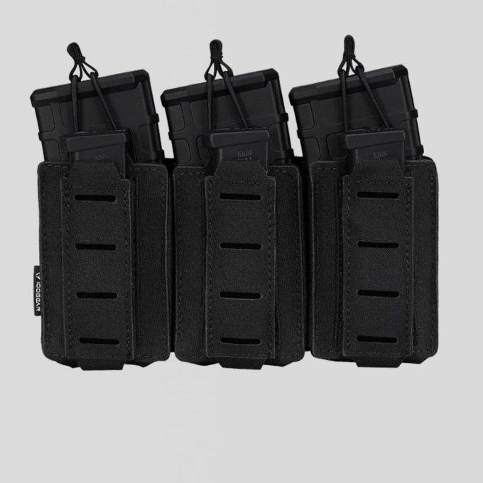 Fundas portacargadores 9 mm y 5,56 mm con corte láser - Imagen 3
