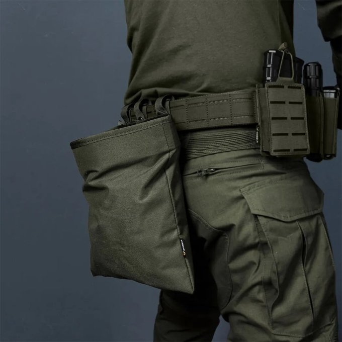 Dump pouch para cargadores verde militar - Imagen 4