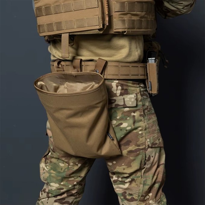 Bolsa de descarga de cargadores caqui - Imagen 3