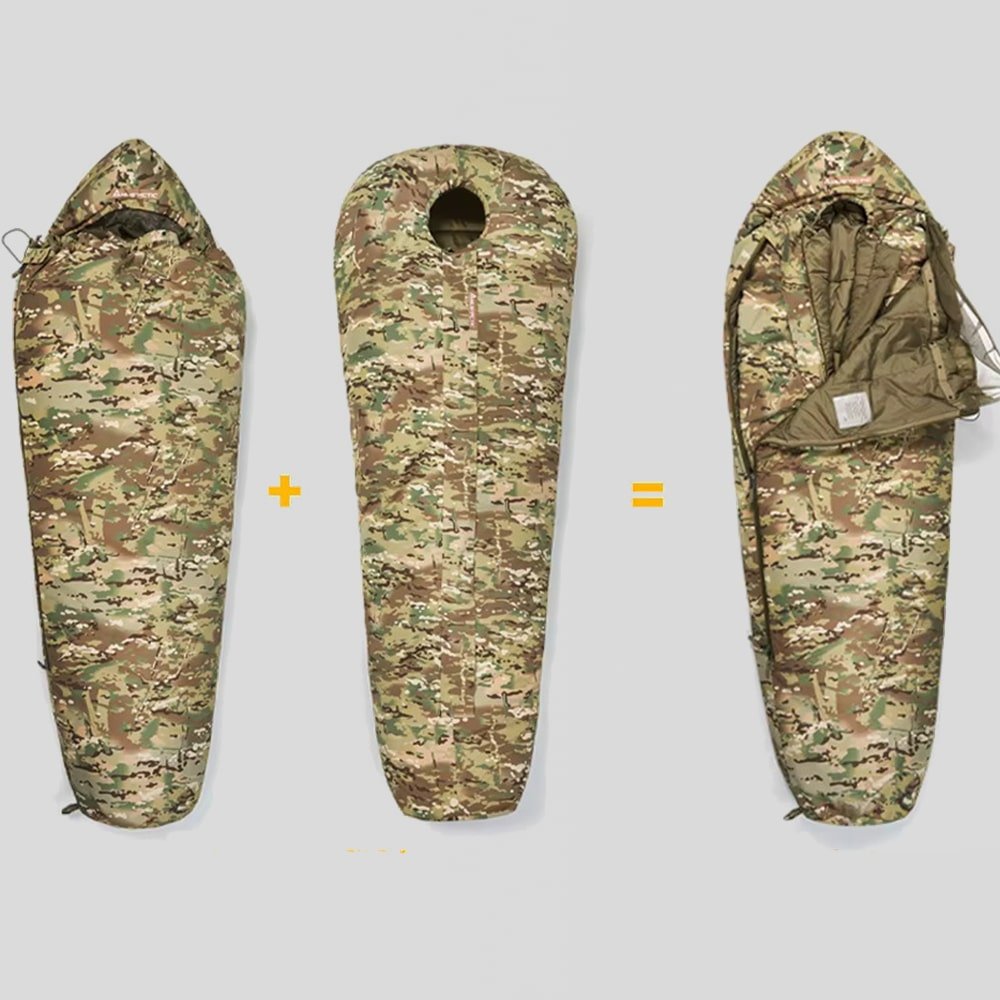 Saco de dormir militar modular de 2 capas - Imagen 3