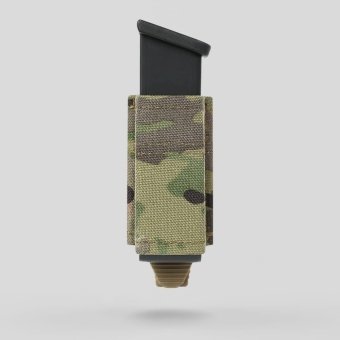 Funda de nylon para cargador individual con clip