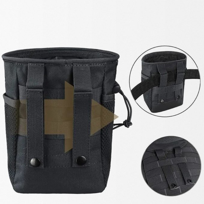 Bolsa táctica MOLLE de vaciado con cordón - Imagen 3
