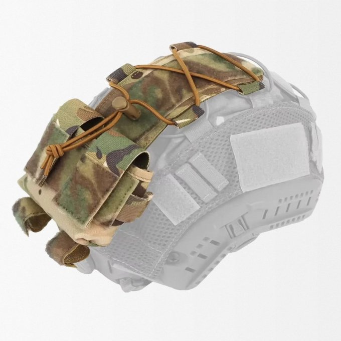 Funda portabaterías para casco táctico - Imagen 4