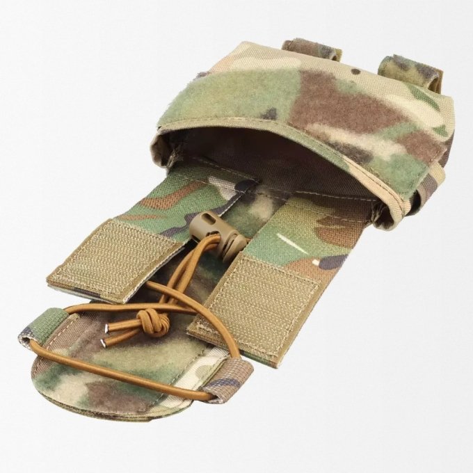 Funda portabaterías para casco táctico - Imagen 2