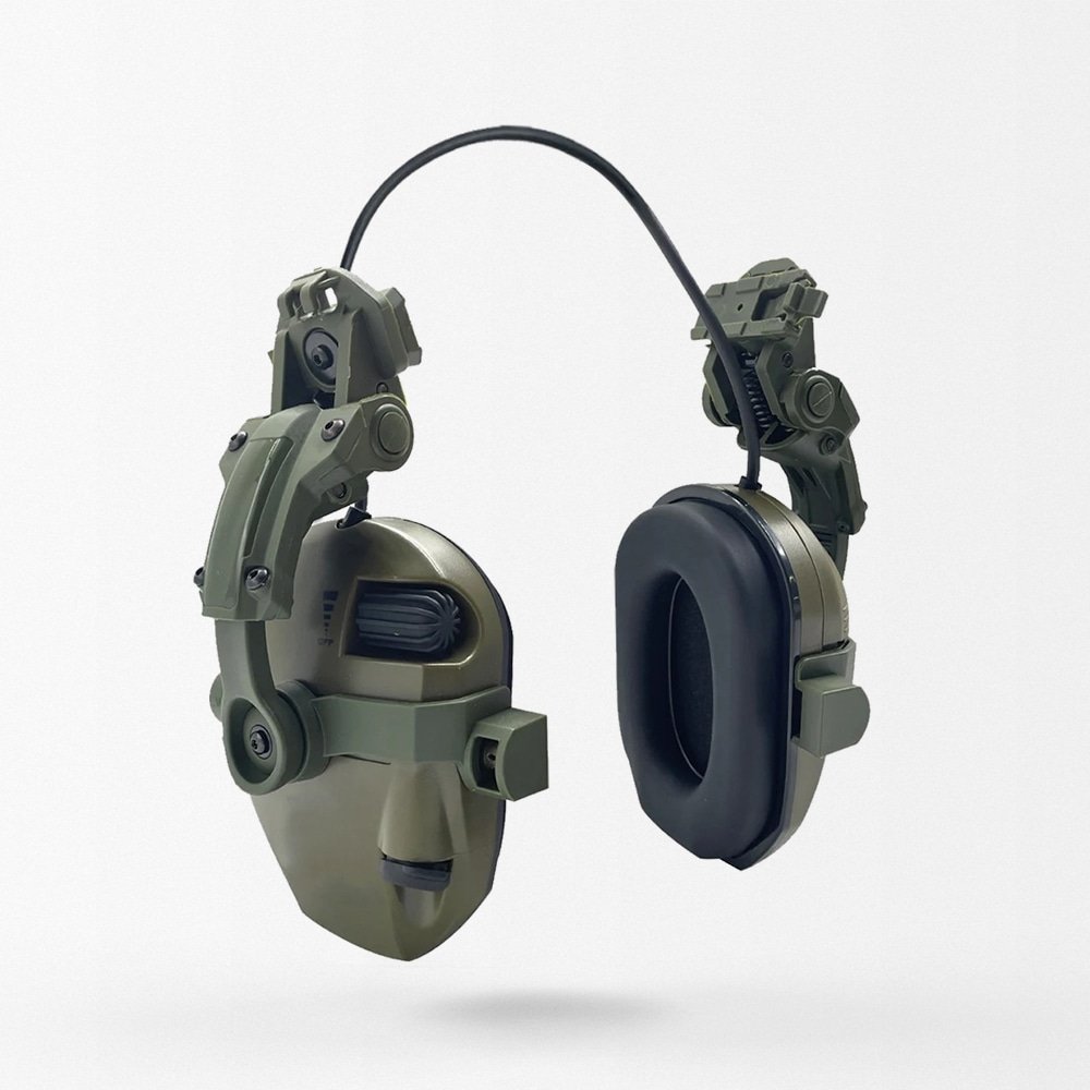 Auriculares tácticos para casco