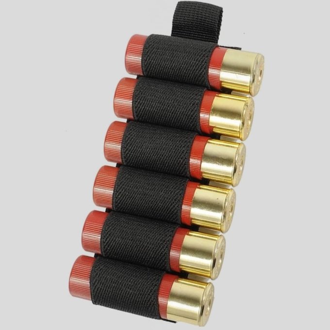 Cartuchera táctica de velcro para cartuchos de escopeta - Imagen 4