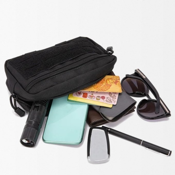 Bolsa admin táctica MOLLE de corte láser - Imagen 5