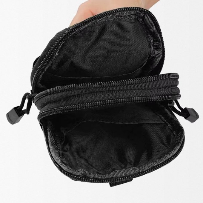 Bolsa de cintura táctica MOLLE - Imagen 2