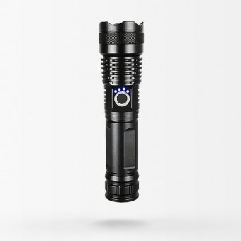 Linterna táctica recargable ultrabrillante