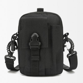 Bolsa de cintura táctica MOLLE con correa