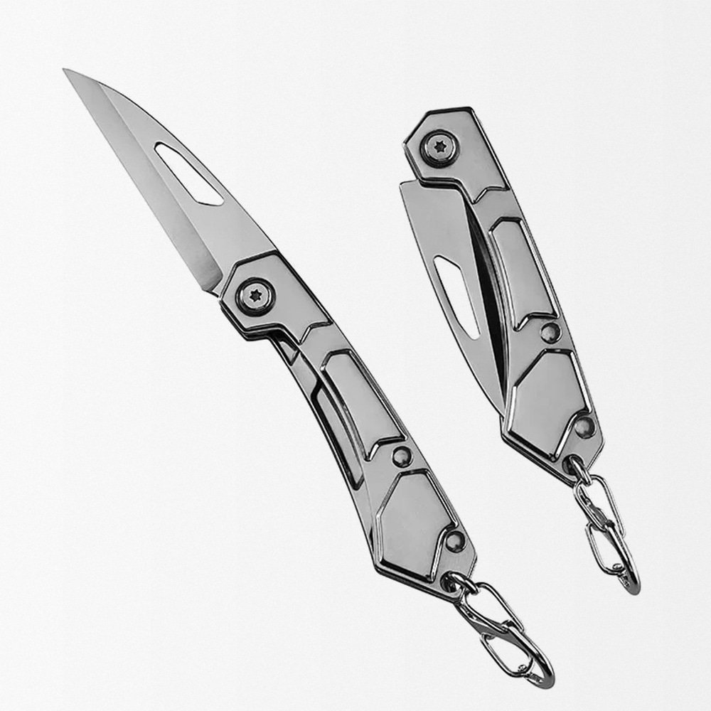 Navaja plegable militar de acero inoxidable - Imagen 2