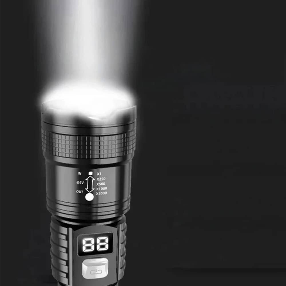 Linterna táctica LED de alta potencia - Imagen 2