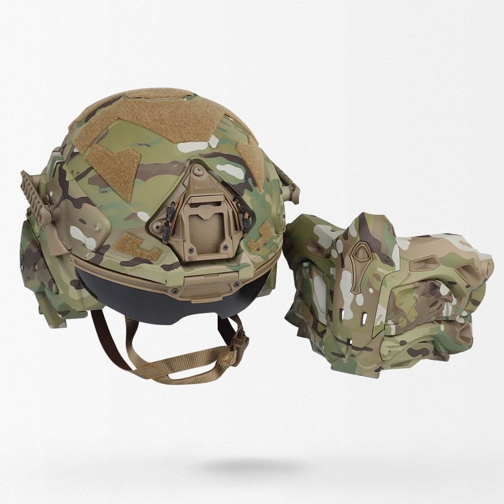 Casco táctico airsoft cara completa - Imagen 4