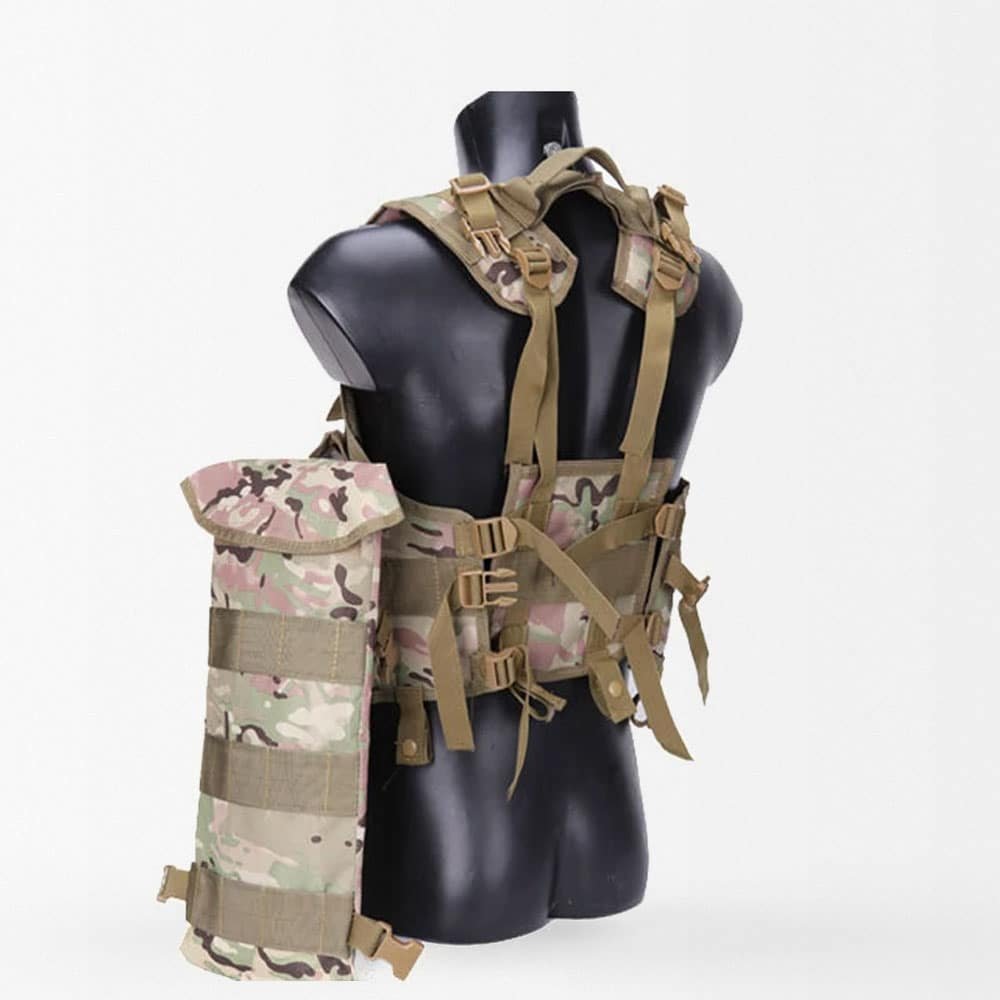 Chaleco táctico con bolsa de hidratación - Imagen 3