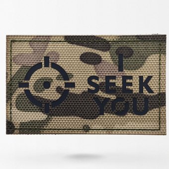 Parche camo I Seek You